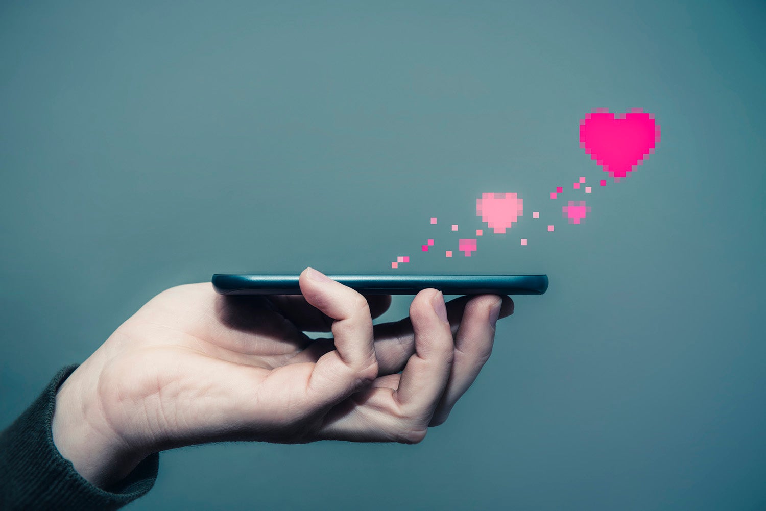 Online Dating App on Mobile Phone